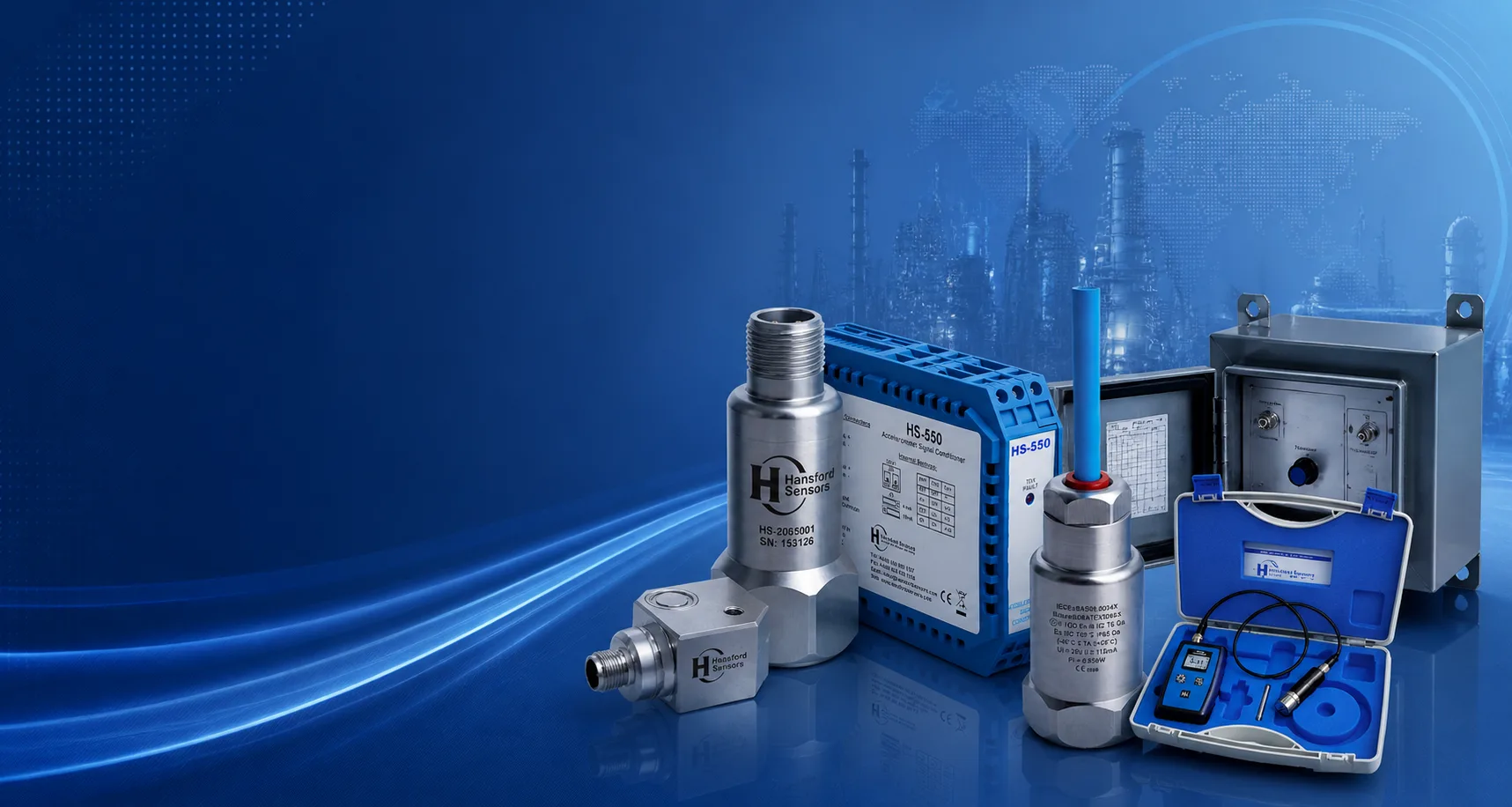 Hansford Sensors – danh mục sản phẩm cảm biến rung đầy đủ tại Việt Nam