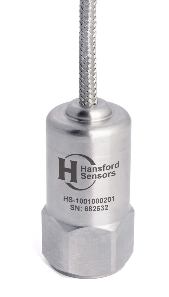 HS-100 – Top Exit – Integral Braided Cable Accelerometer