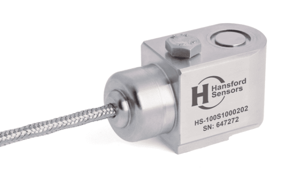 HS-100S – Side Exit – Integral Braided Cable Accelerometer