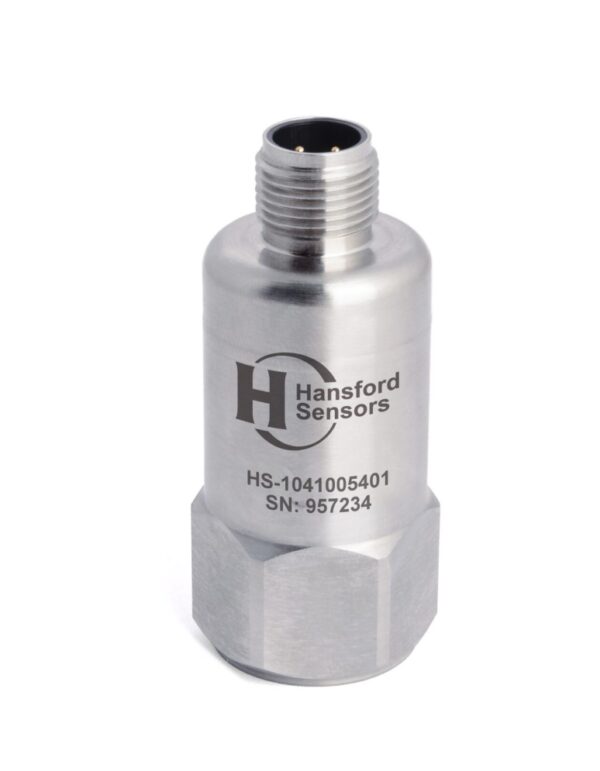 HS-104 -Top Exit – 4 Pin M12 Low Power Accelerometer