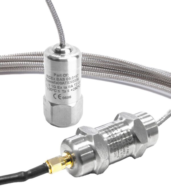 HS-105I – Top Exit – ATEX High Temp. Accelerometer
