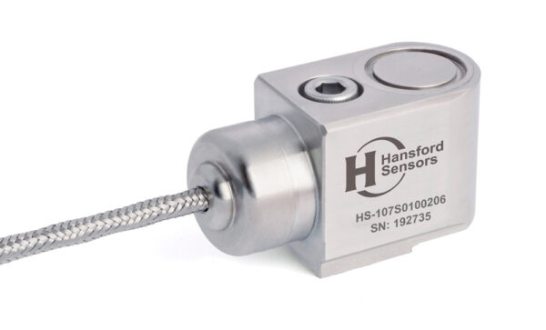 HS-107S – Side Exit – Integral Braided Cable Line Drive Accelerometer