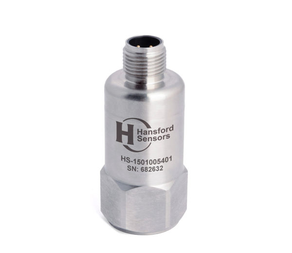 HS-150 – Top Exit – 4 Pin M12 Accelerometer