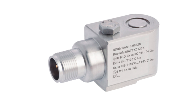 HS-150IS – Side Exit – 2 Pin MS Intrinsically Safe Accelerometer