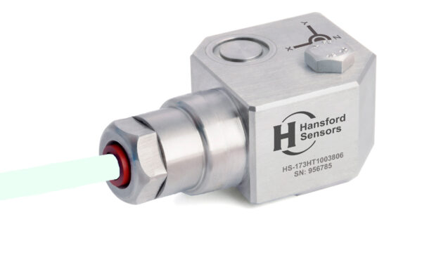 HS-173HT – Side Exit – Integral PTFE Cable Triaxial Accelerometer With Temp Output