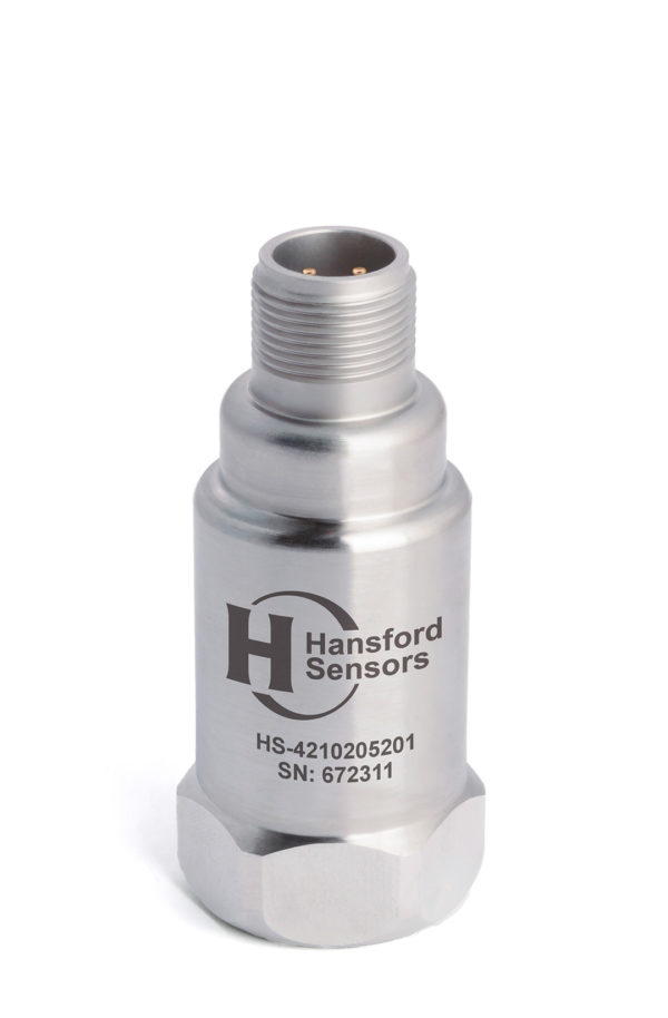 HS-421 – Top Exit – 3 Pin MS Dual Output Accelerometer