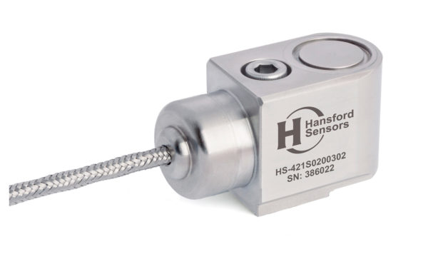HS-421S – Side Exit – Integral Braided Cable Dual Output Accelerometer