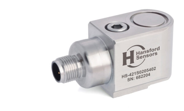 HS-421S – Side Exit – 4 Pin M12 Dual Output Accelerometer