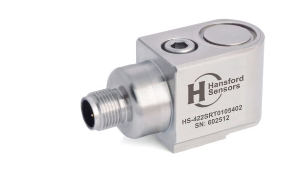 HS-422SRT – Side Exit – 4 Pin M12 Accelerometer with Temp Output